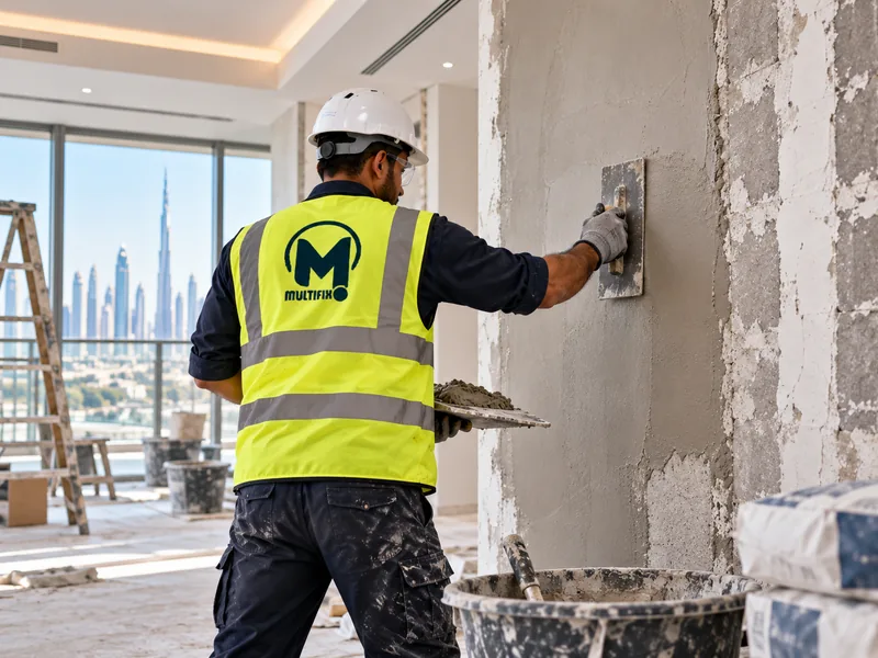 Service – Plastering & Surface Prep card